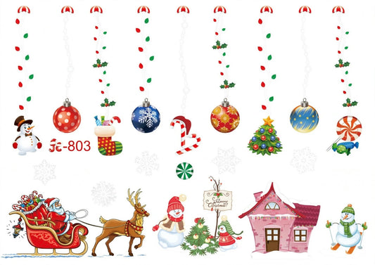 Christmas Window Stickers