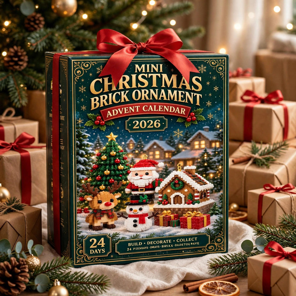 2026 New Christmas building blocks